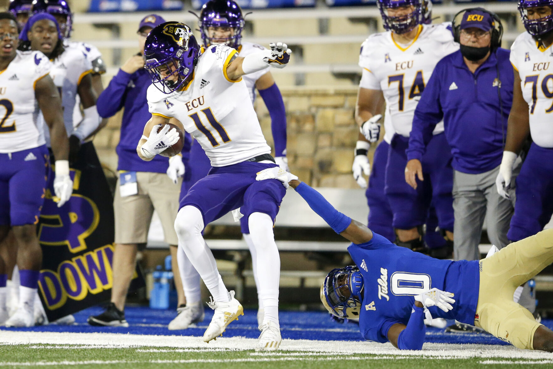 Tulsa Golden Hurricane vs East Carolina Pirates
